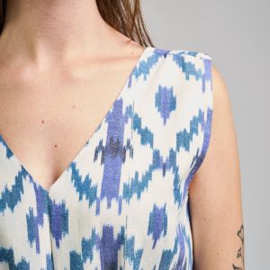 Jana Jumpsuit - Seashore Ikat - Image 9