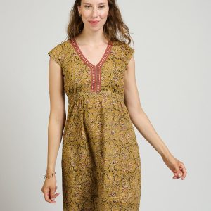 Jaya Dress - Turmeric - Image 2