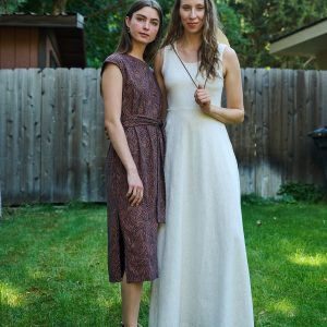 Vero Maxi Dress - Tree Rings Shell - Image 8