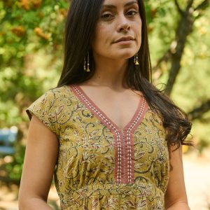 Jaya Dress - Turmeric - Image 1