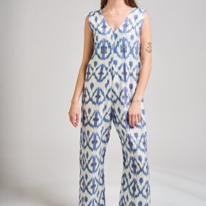 Jana Jumpsuit - Seashore Ikat - Image 8
