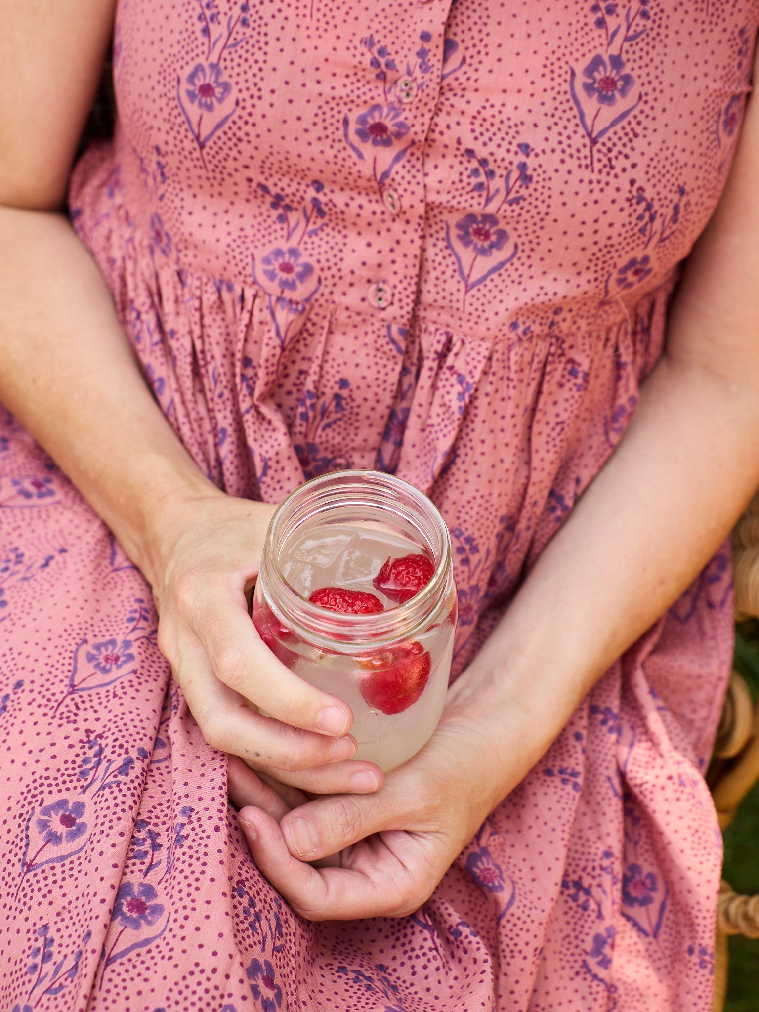 Olivia Dress - Rose - Image 5