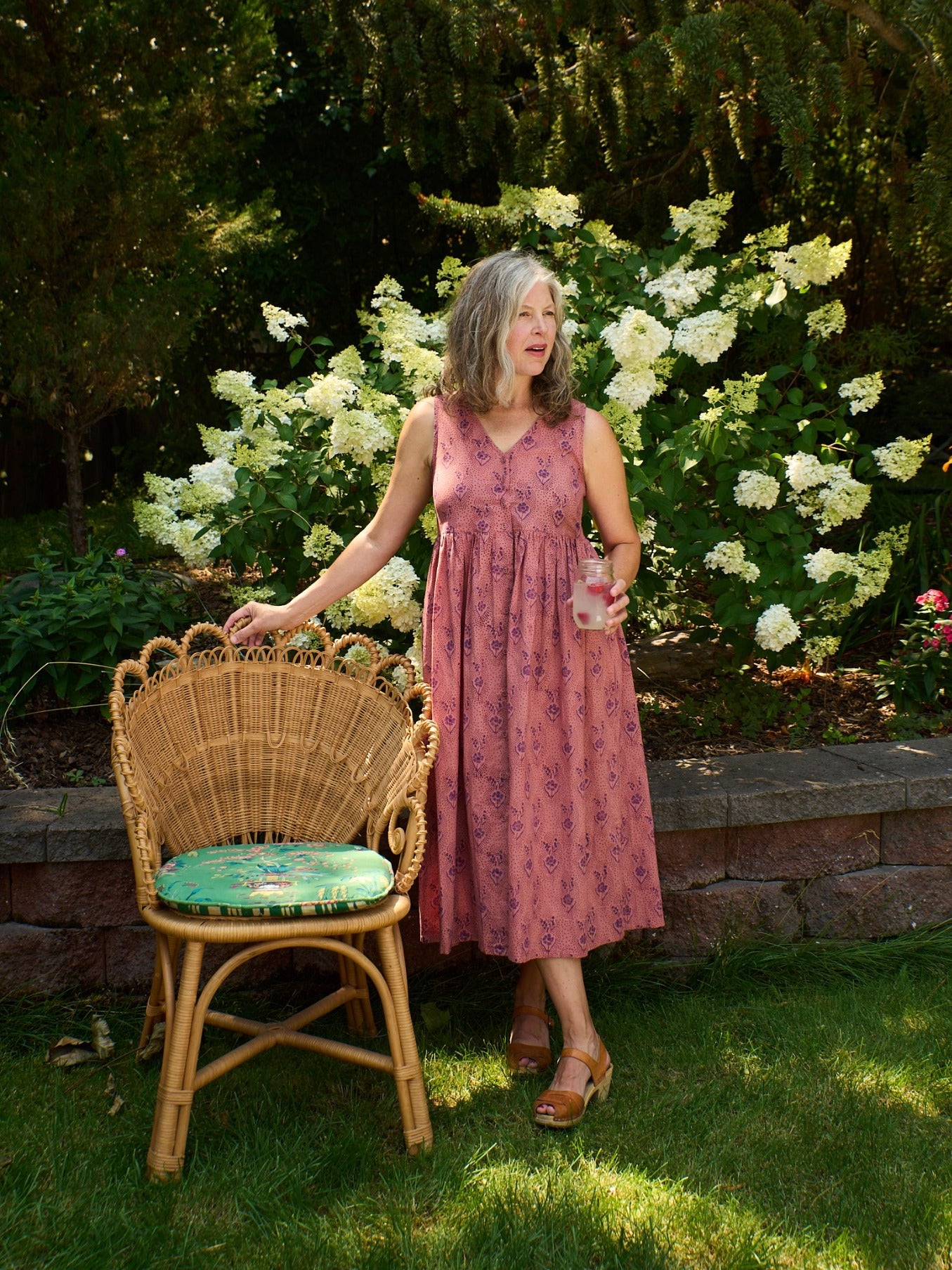 Olivia Dress - Rose - Image 3