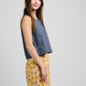 Neko Tank - Blue Chambray - Image 7