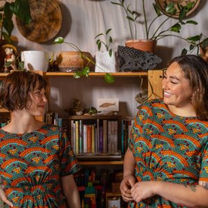 Artsy Traveler Midi Dress - Mosaic Fan - Image 7