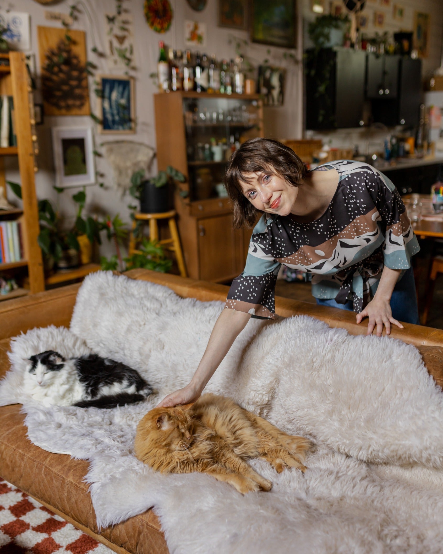 Ruth Top - Mountain Stripe - Image 2