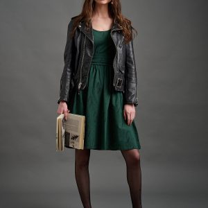 Novela Dress - Diamond Vine Dark Sage - Image 4