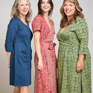 Sylvan Shift Dress - Loop Knit Blue - Image 5