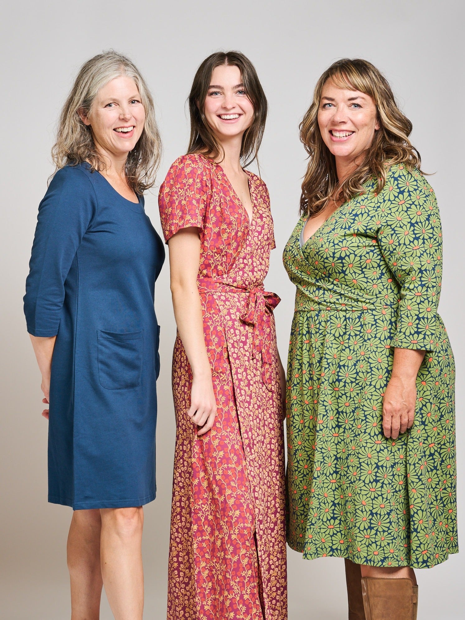 Sylvan Shift Dress - Loop Knit Blue - Image 5