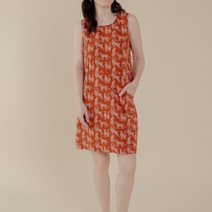 Evanston Dress - Leopard Sienna - Image 2