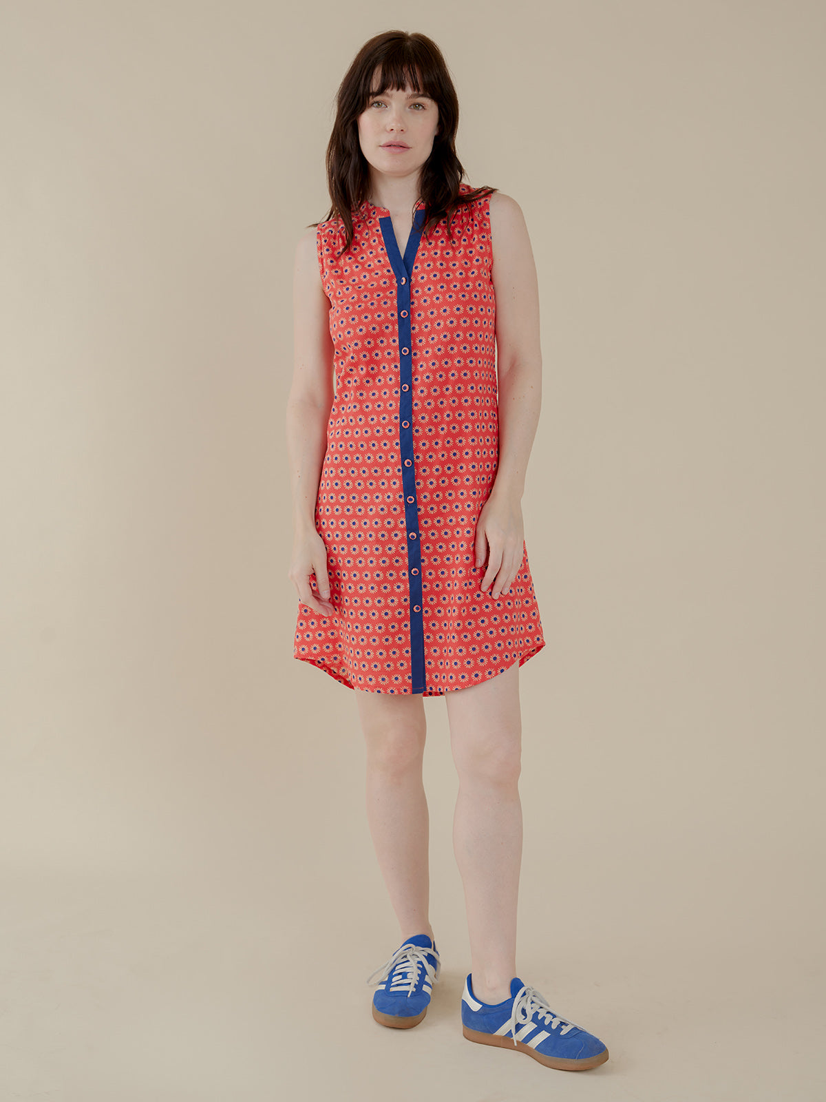 Thalia Shirt Dress - Poppy Suns - Image 2