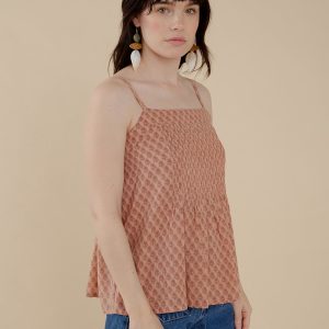 Tegan Tank - Blush Flowers - Image 1