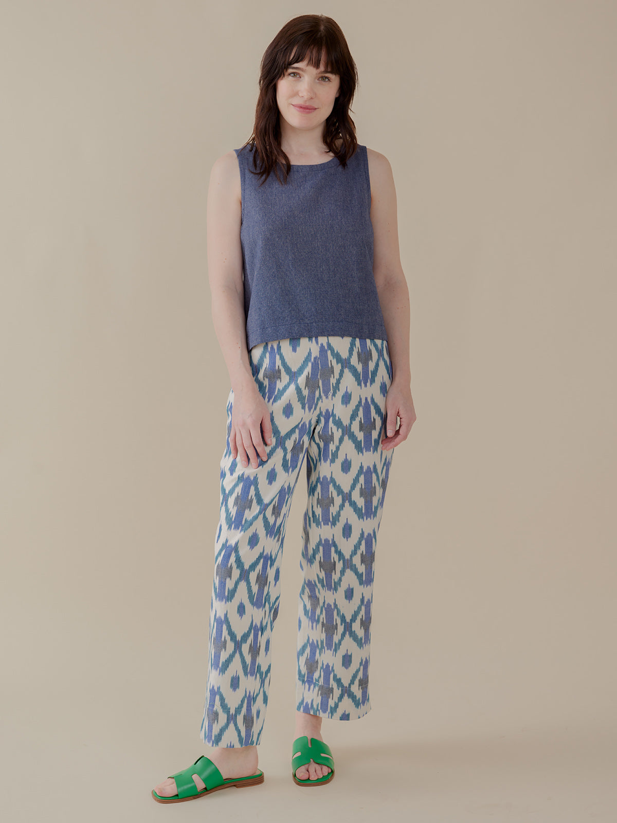 Neko Tank - Blue Chambray - Image 3