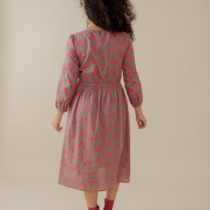 Mia Dress - Fuchsia Floral - Image 4
