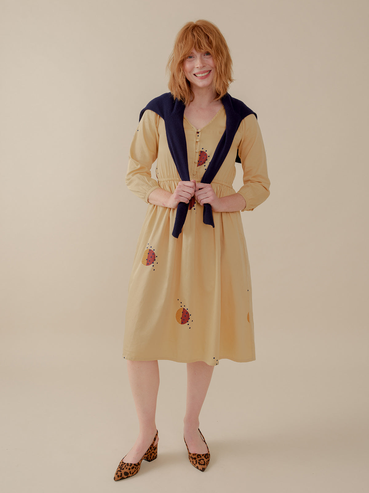 Mia Dress - Honeycomb - Image 1