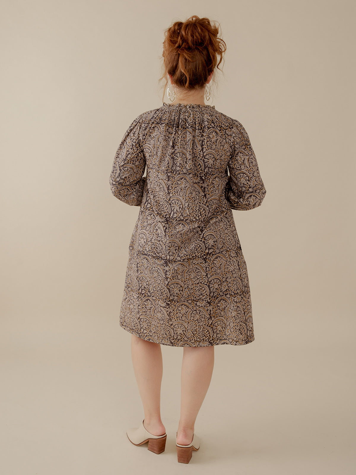 Yashvi Long Sleeve Dress - Midnight - Image 5