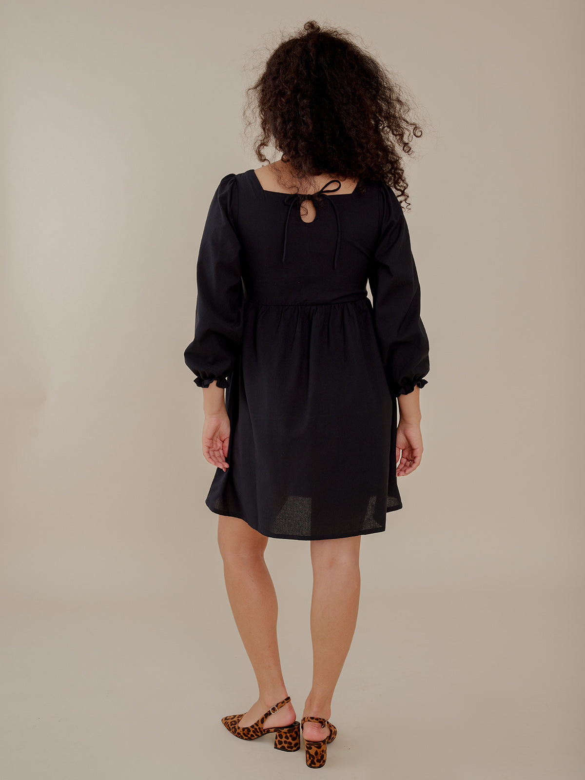 Nico Mini Dress - Black - Image 2