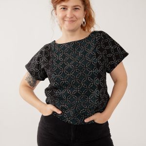 Cara Top - Ikigai Black - Image 1