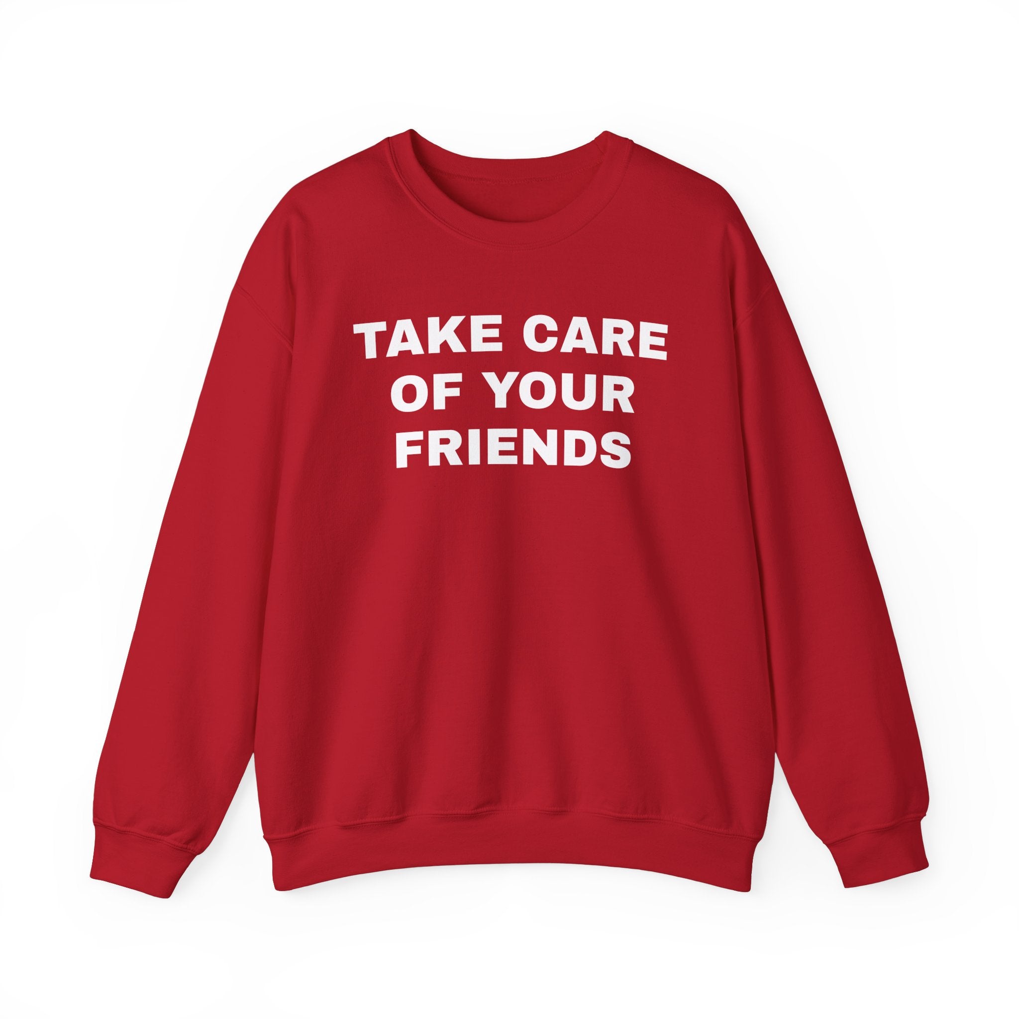 Take Care of Your Friends Crewneck Sweater - Image 4