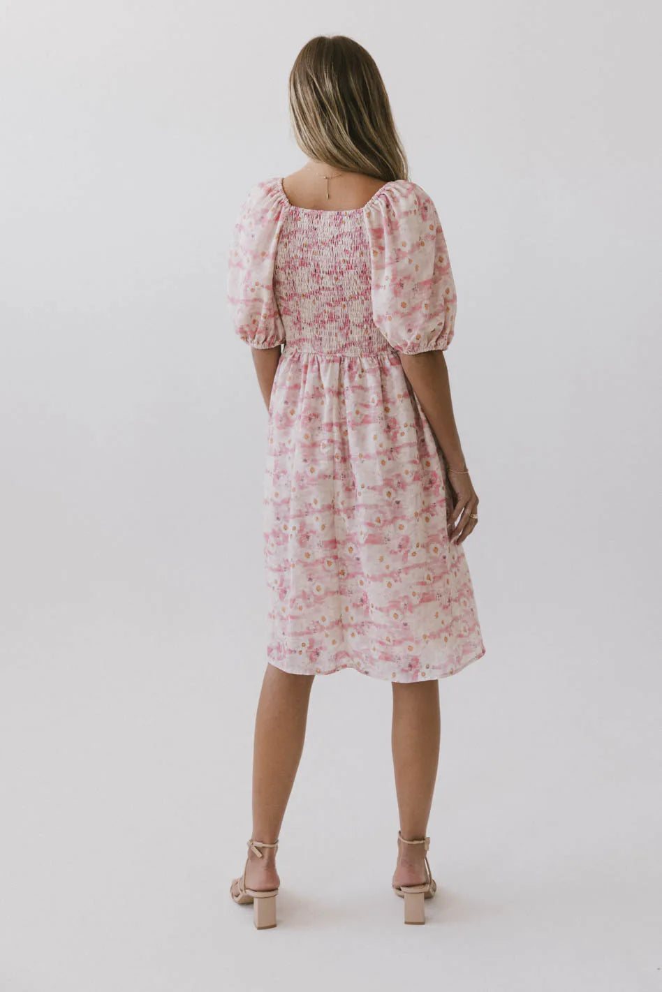 Hannah Floral Midi Dress - FINAL SALE - Image 5