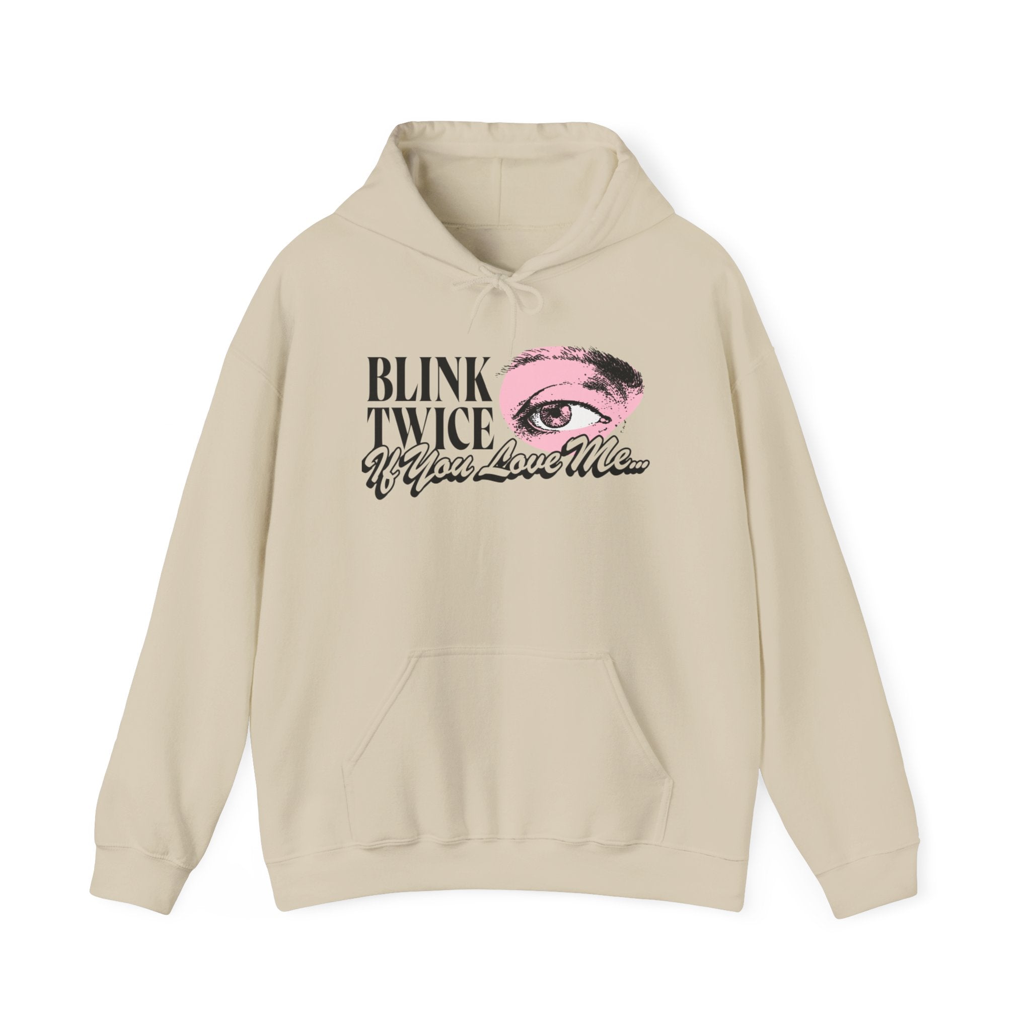 Blink Twice If You Love Me Hoodie - Image 4