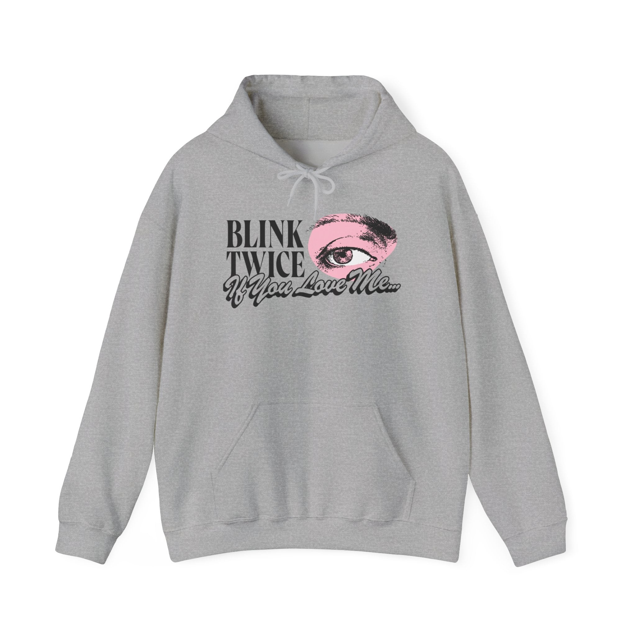 Blink Twice If You Love Me Hoodie - Image 3