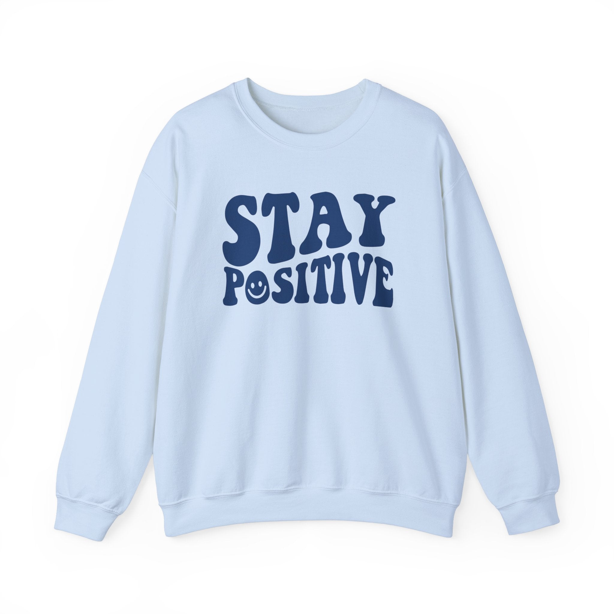 Stay Positive Crewneck Sweater - Image 4