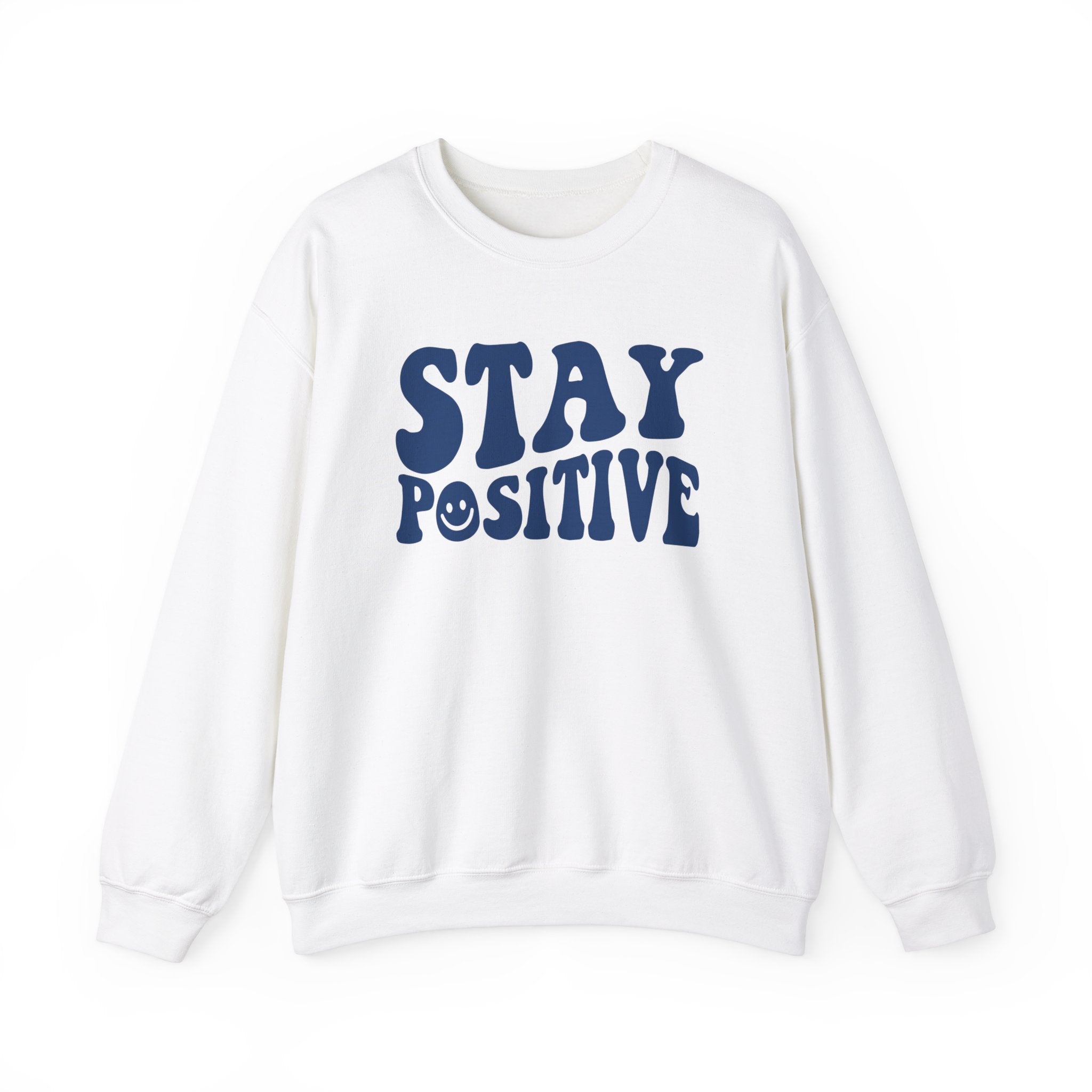 Stay Positive Crewneck Sweater - Image 5