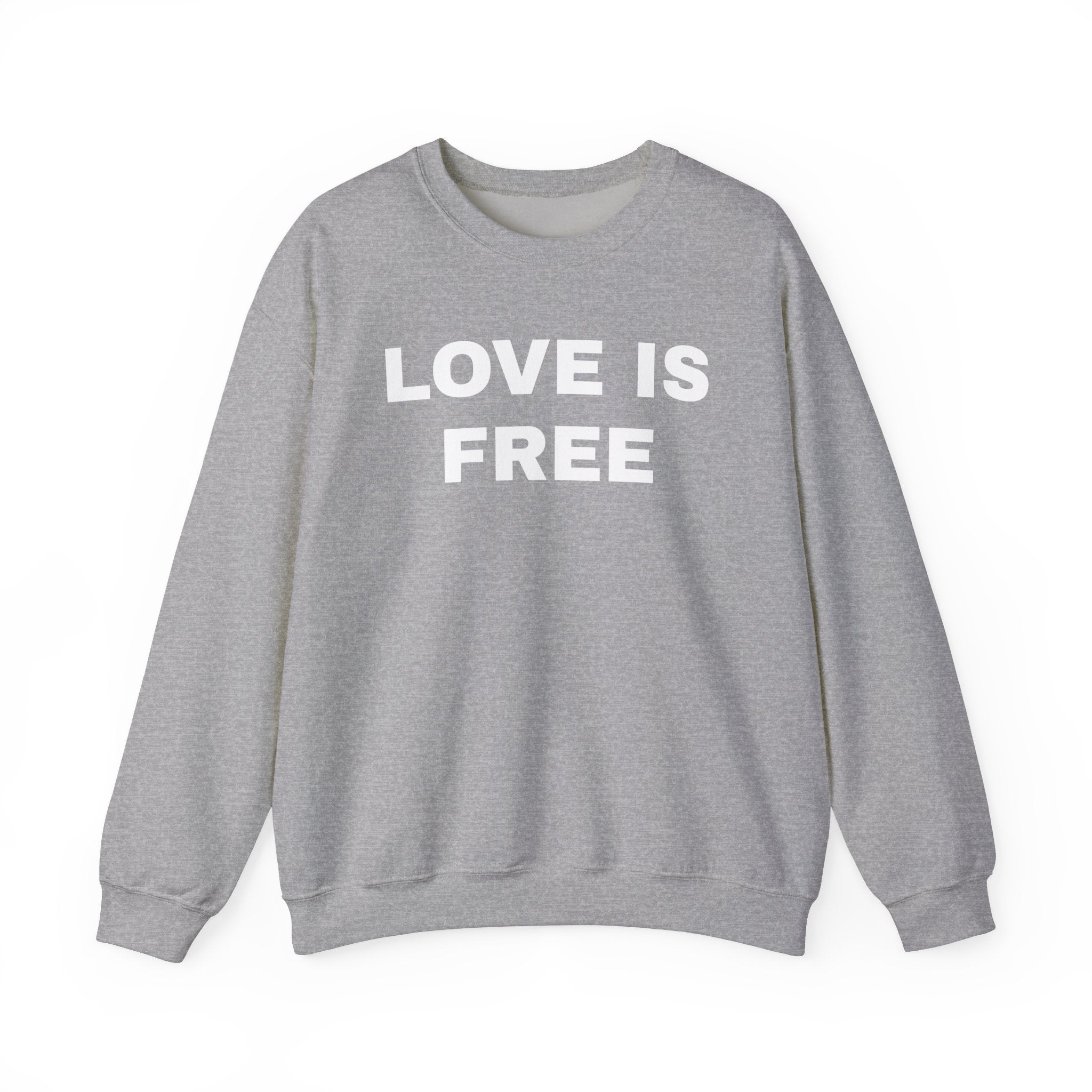 Love is Free Crewneck Sweater - Image 2