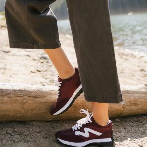 Steve Madden Campo Sneakers in Burgundy